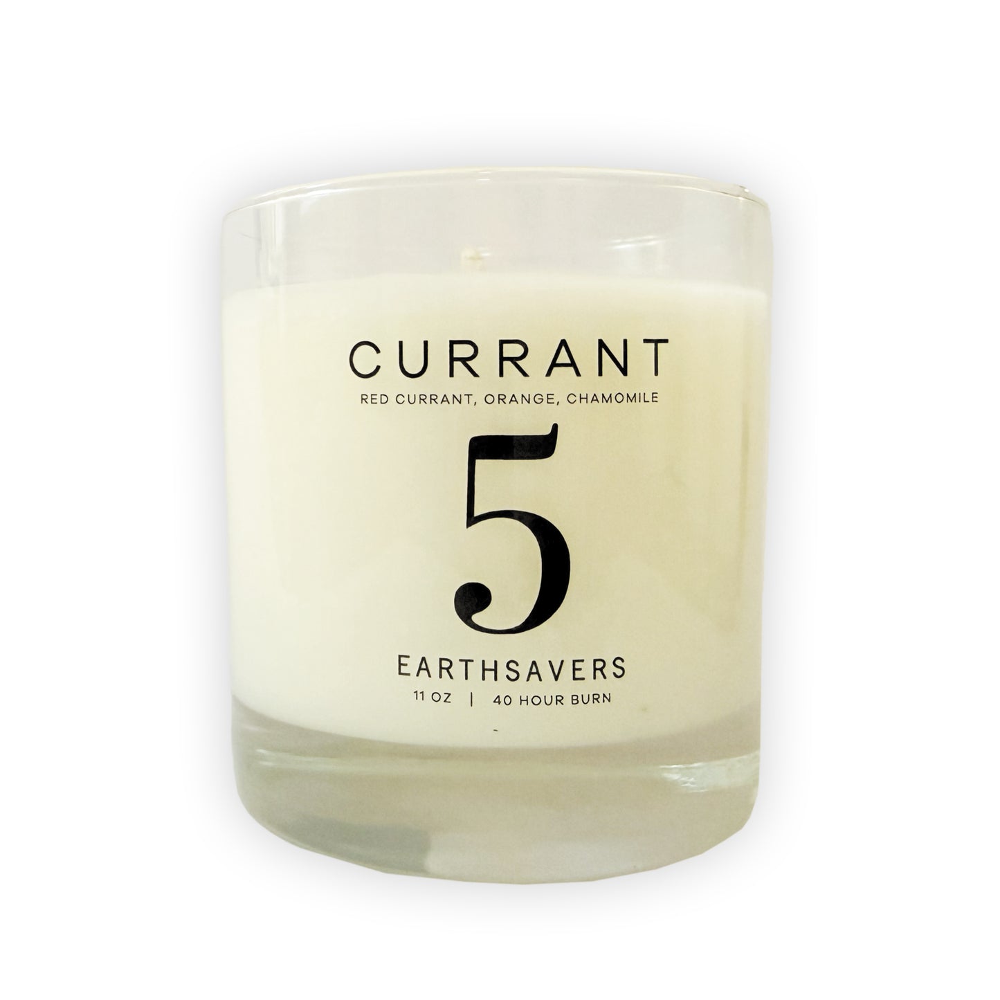 Earthsavers #5 Currant Candle