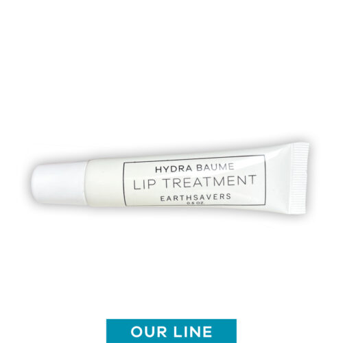Hydra Baume Lip Treatment in a squeezable white plastic tube.