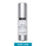 Firming Peptide Eye Rescue in a silver, pump top tube with a white rectangular label.
